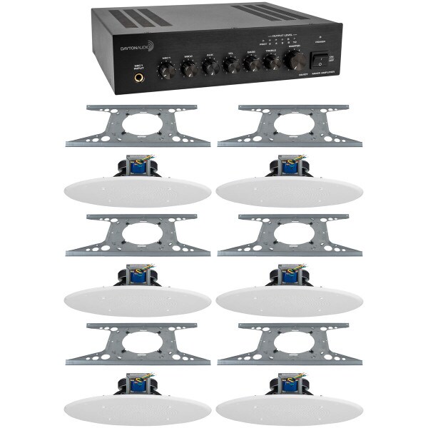 Main product image for Dayton Audio DA40T 40W 70V Tabletop Mixer-Amplifier 247-5112